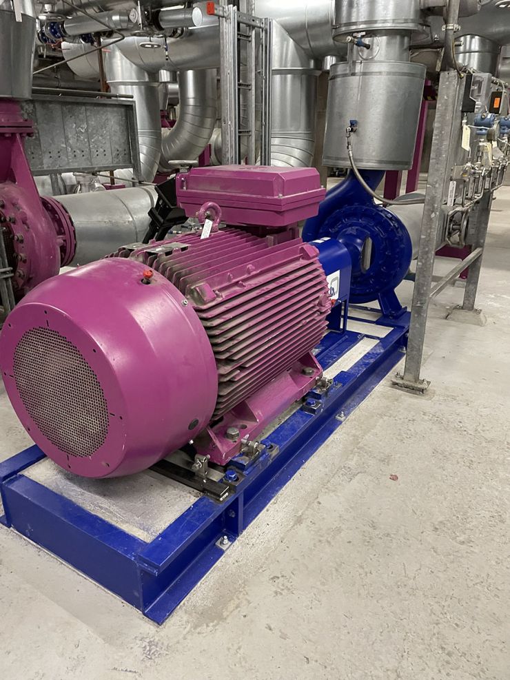 Opgradering af KSB pumpe